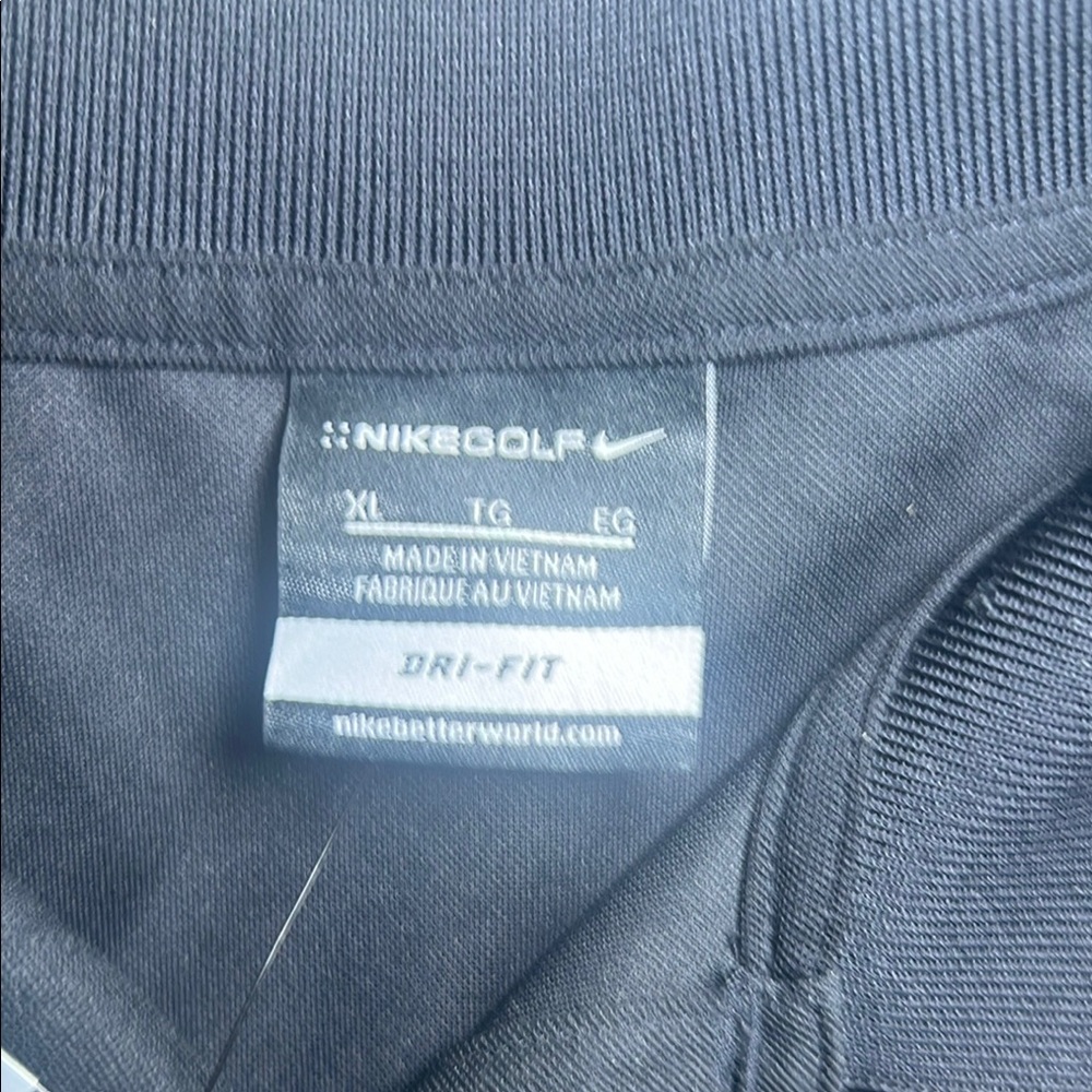 Nike‎ Golf Black Polo Shirt Dri Fit - XL - Picture 4 of 7